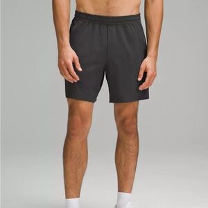 Lululemon Athletica Men’s Pace Breaker Linerless Black Shorts XXL Zipper Pocket